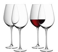 LSA International WI06 Lot de 4 verres à vin rouge Wine, 850 ml, transparents
