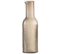 LSA International Wicker Glass Carafe Taupe 1,2 l