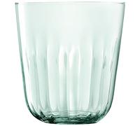 LSA MZ43 Vase/Lanterne Mia 18 cm recyclé/partiellement Optique | 1 unité | Fait à la Main à partir de Verre 100% recyclé