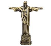 Lsaardth Modèle de Statue du Christ du brésil, modèle de Statue du Christ du brésil Souvenirs de Tourisme Monuments de renommée Mondiale décor de Bureau pour la Maison