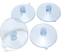 LSAIFATER Perchoir de fenêtre à ventouses pour chat - 4 pièces, ventouses de rechange pour hamac à chat suspendu ou lit confortable pour animal de compagnie, cadeau pour votre chat bien-aimé