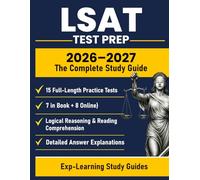 LSAT Total Study Guide: 15 Full-Length Practice Tests for 2026-2027