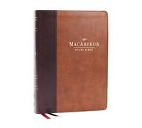 LSB, MacArthur Study Bible, Brown Leathersoft, Comfort Print: Unleashing God's Truth One Verse at a Time (Holy Bible, Legacy Standard Bible)