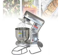 LSBHPPD Batteur sur Socle Professionnel,Batteur sur Socle à 3 Vitesses, Mélangeur Alimentaire Commercial avec Bol à Mélanger,Mélangeur Alimentaire Robuste Multi,7L