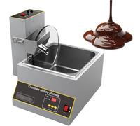 LSBHPPD Fontaine à Chocolat Commerciale, Machine à Fondre Le Chocolat, Tempéreuse à Chocolat Professionnelle Plage De Température : 0 à 95 °c, pour Boulangeries, Cafés C
