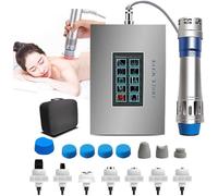 LSBHPPD Machine Thérapie par Ondes Choc Extracorporelles Beauté,Pistolet Massage par Ondes De Choc pour Traitement Ed, Masseur Musculaire Portable pour Soulager La Douleur