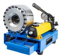 LSBHPPD Sertisseuse Hydraulique électrique,Machine à Sertir Hydraulique à Commande Manuelle,Machine à Sertir Les Tuyaux Portative,Machine à Sertir Les Tubes Hydrauliques