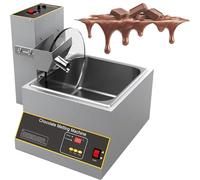 LSBHPPD Tempéreuse à Chocolat Professionnelle, Mélangeur à Roue à Chocolat avec Tempérage, Tempérage du Chocolat, Plage Température : 0 à 95 °C, Vitesse Réglable pour Boulangeries, Cafés C