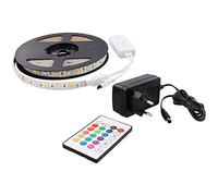LSC Smart Connect Ledstrip (5 Meter) -Wit en Regenboogkleuren ledstrip - Smartphone connect led strip -