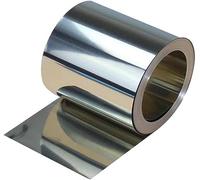 LSCAILIAO 304 Rouleau en Acier Inoxydable - Tôle et Feuille de métal pour l'artisanat. Équipement électronique. Largeur 100mm x Longueur 2000mm,Thickness 0.4mm