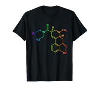 LSD Molécule Acid Trip Acide lysergique Psychédélique T-Shirt