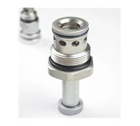 LSDJYESIT 1 pcs Soupape de décharge Pression solénoïde hydraulique normalement fermée à Deux Positions DHF16-220 SV16-202NCP(DHF16)