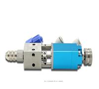 LSDJYESIT 1 Valve distributrice de Colle UV pneumatique, Distribution précision à dé Coudre(2121 with Micrometer)
