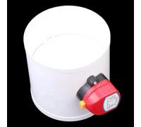 LSDJYESIT 2X HVAC 160mm Clapet Anti-Retour motorisé électrique for électrovanne de Ventilation 6 Pouces avec actionneur 220V