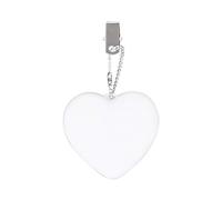 Lseqow Lampe LED en forme de cœur pour sac à main, capteur automatique, décoration de sac à main avec Smart Touch et porte-clés