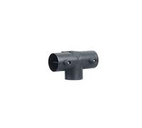 LSGGTIM Accessoire de chauffage auxiliaire de 75 mm - Pièce en T - 3 voies - En plastique à haute température - Raccord d'évacuation d'air de voiture - Chauffage diesel - Accessoire de chauffage