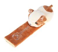 LSGGTIM Coussin de ceinture de sécurité en peluche pour enfant - Motif dessin animé chat chien - Coussin de ceinture de sécurité universel - Pour siège auto - 22 cm x 5 cm