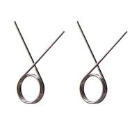 LSGGTIM Lot de 2 ressorts de levier de vitesse en acier inoxydable pour 1 Series 2 Series X1X3 Ressort de transmission de voiture 12 mm x 6 mm