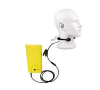 Lsgoodcare Bouchon de 3,5 mm réglable pour gorge micro anti-bruit Tactique Mains libres intra-auriculaires Tube d'air Compatible PC Ordinateur PS5 Téléphone portable etc 3,5 mm