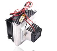 Lsgoodcare Kit de refroidissement Peltier 12 V semi-conducteur thermoélectrique Peltier TEC1-12706 Kit de module de dissipateur thermique Peltier avec ventilateur