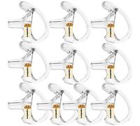 Lsgoodcare Lot de 5 Paires d'écouteurs Transparents en Silicone pour oreillette Gauche Grand Format pour Tube Acoustique 2 Voies