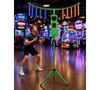 LSHFYV Jeu Attrape-Bâtons Réglable, Machine d’Entraînement des Réflexes Stable Green