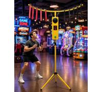 LSHFYV Jeu Attrape-Bâtons Réglable, Machine d’Entraînement des Réflexes Stable Yellow