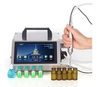 LSHFYV Machine de Remplissage de liquides, remplisseuse Automatique pour Petits flacons | Contrôle numérique du Volume | 3 têtes de Remplissage | Conception Portable en Acier Inoxydable HD1360