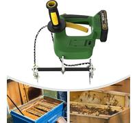 LSHFYV Secoueur d'abeilles électrique, secoueur de Cadres de Ruche, secoueur d'abeilles à 9 Vitesses, 20 V, secoueur d'abeilles électrique portatif pour Ruches 1Battery