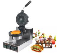 LSHFYV UFO Burger Machine, Presse à Hamburger Commerciale, Machine à Gaufres à La Crème Glacée, Presse à Panini électrique Antiadhésive, Température Réglable De 50 à 300 ℃ Poêle Antiadhésive,A