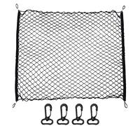 LSHIJI Filet Coffre Voiture Filet de Coffre Voiture Universel | à Bagages élastique, Organisateur Cargaison, Filets Rangement Extensibles, Poche réseau intérieure Extensible(2)