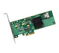 LSI 4-Port Int, 6Gb/s SATA + SAS, PCIe 2.0 HBA, LSI00191