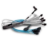 LSI - Câble interne SAS - SAS 12Gbit/s - 4 voies - Disque dur SAS Mini 4x (SFF-8643) (M) pour Disque dur SAS Mini 4x (SFF-8643) (M) - 1 m