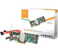 LSI MegaRAID SAS 9260-8i Carte SATA + SAS 6 Go/s à 8 Ports internes avec Interface hôte PCI-E 2.0 (Import Royaume Uni)