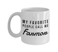 Lsjuee Cadeaux Farmor - Mes personnes préférées m'appellent Farmor - Mug Farmor - Grand-mère - Cadeau fête des mères