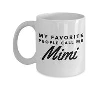 Lsjuee Cadeaux Mimi - Mes personnes préférées m'appellent Mimi - Mug Mimi - Mimi - Cadeau fête des mères