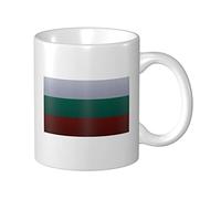 Lsjuee Drapeau de la Bulgarie effet tricot tasse à café 11 oz impression double face tasses tasse à thé pour un excellent cadeau bureau maison tasses à café