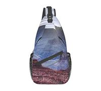 Lsjuee Grand Canyon Unisex Casual Diagonal Chest Bag, Multipurpose Crossbody Shoulder Bag Voyage Randonnée Daypack