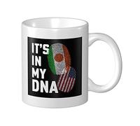 Lsjuee Niger It's in MyCoffee Mug 11 Oz Tasses à impression double face Tasse à thé pour un excellent cadeau Bureau Maison Tasses à café
