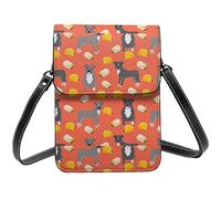 Lsjuee Pitbull et Tacos sac à bandoulière bandoulière téléphone portable sac à main femmes Pu petit bandoulière portefeuille sac à main sac à bandoulière
