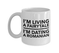 Lsjuee Rencontrer un Roumain - Mug Roumain - Partenaire Roumain - Cadeau Roumain - Cadeau Roumanie