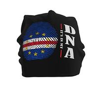 Lsjuee Son in MyCape Verde Flag Slouchy Beanie Hat pour Homme Femme, Baggy Skull Cap Winter Ski Knit Cap