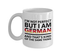 Lsjueean Mug - I'mperfect but I'man and that's kind of the same thing -an flag - Funny gift foran - Coffee mug 11 OZ
