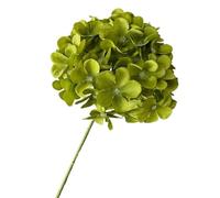 lskdnrufh Hydrangea Artificial Flowers - Realistic Single 25 in Long Stem Fake Silk Bouquets for Party Wedding Centerpieces Home Office Decor(Green)
