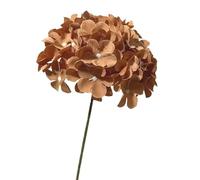 lskdnrufh Hydrangea Artificial Flowers - Realistic Single 25 in Long Stem Fake Silk Bouquets for Party Wedding Centerpieces Home Office Decor(Coffee)