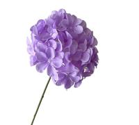 lskdnrufh Hydrangea Artificial Flowers - Realistic Single 25 in Long Stem Fake Silk Bouquets for Party Wedding Centerpieces Home Office Decor(Purple 2)