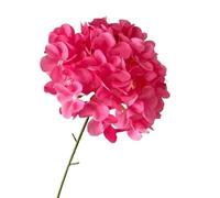 lskdnrufh Hydrangea Artificial Flowers - Realistic Single 25 in Long Stem Fake Silk Bouquets for Party Wedding Centerpieces Home Office Decor(Pink)