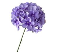 lskdnrufh Hydrangea Artificial Flowers - Realistic Single 25 in Long Stem Fake Silk Bouquets for Party Wedding Centerpieces Home Office Decor(Purple)