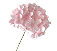 lskdnrufh Hydrangea Artificial Flowers - Realistic Single 25 in Long Stem Fake Silk Bouquets for Party Wedding Centerpieces Home Office Decor(Light Pink)