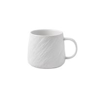 lskdnrufh Tasses à café en céramique, 16,91 oz, fabriquées à la main avec un dessous en terre cuite for latte/thé/bière/chocolat chaud.(White)